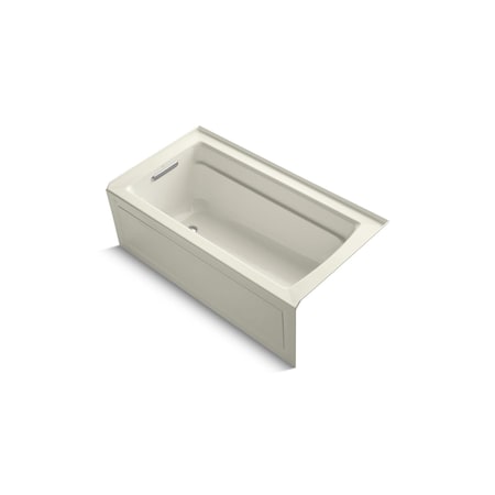 Kohler Archer Bask Ia Bath, 5' Lh Drain 1123-LAW-96